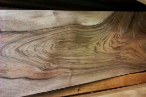 sustainable timber; walnut sample; bespoke carpentry